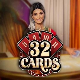 32 Cards slot logo by Ezugi at Supraplay Casino