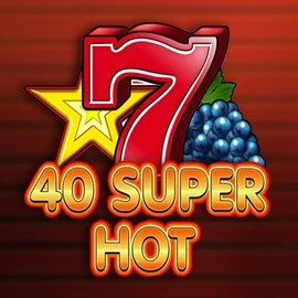 40 Super Hot slot logo by Amusnet Interactive at Supraplay Casino