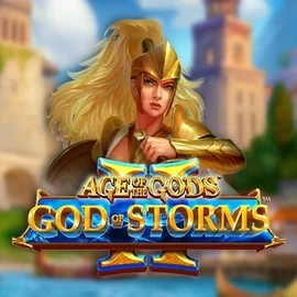 Age Of The Gods: God Of Storms 2 logo by Playtech at Supraplay Casino