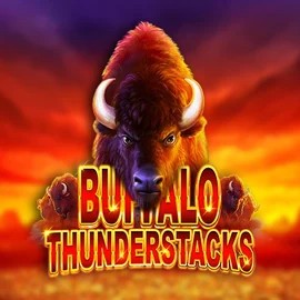 Buffalo Thunderstacks slot logo by Amatic Industries at Supraplay Casino