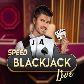 Speed Blackjack logo – Live Casino by Pragmatic Play at Supraplay Casino